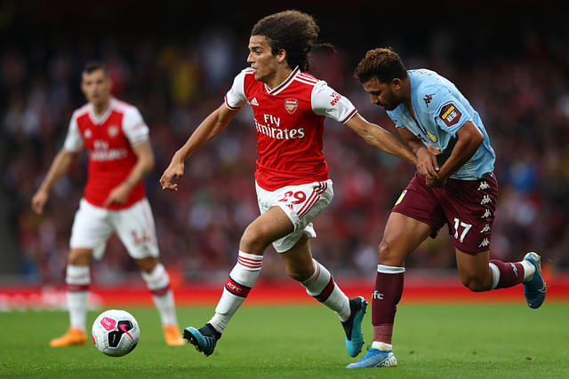 Matteo Guendouzi apparently bickered with John Terry and gestured “I’m in your head”
