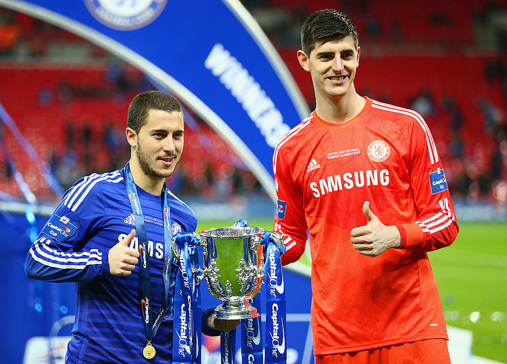 Chelsea News : Eden Hazard and Thibaut Courtois desperately wants reunion with Chelsea star at Real Madrid