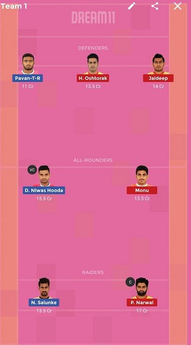 JAI Vs PAT Dream11 Team Prediction Jaipur Pink Panthers Vs Patna