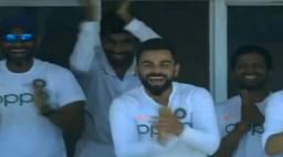 WATCH: Virat Kohli wholeheartedly celebrates Ishant Sharma's maiden Test half-century in Antigua