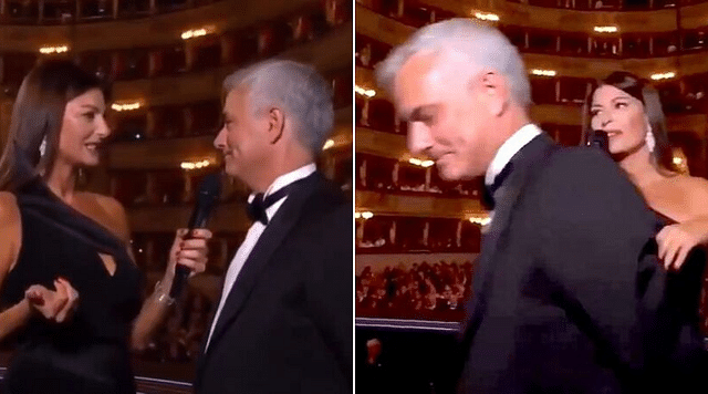 Jose Mourinho walks away after bizarre query from interviewer at FIFA The Best Awards