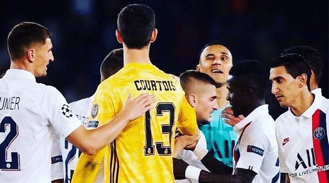 Real Madrid News: Keylor Navas’ cheeky wink at Thibaut Courtois after PSG’s win goes viral