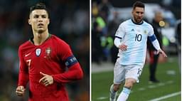 Lionel Messi averages more goals and assists than Cristiano Ronaldo in International football
