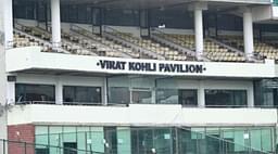 Virat Kohli pavilion: 3 current cricketers who have pavilion, end or stadium to their names