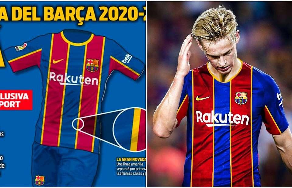 Barcelona's home kit for 2020/21 season is leaked