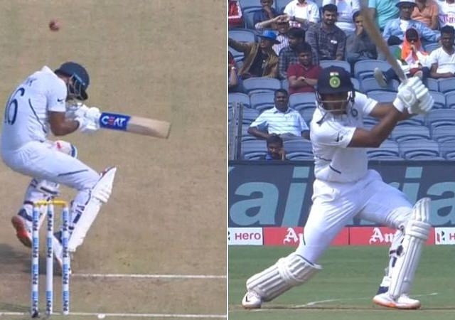 WATCH: Anrich Nortje hits Mayank Agarwal in the helmet; Agarwal follows it with sublime drive