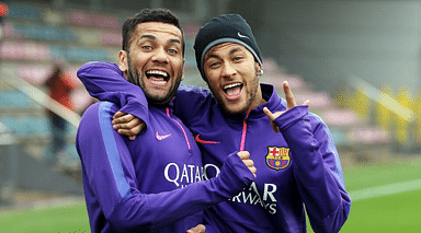 Dani Alves hits out at Neymar; says he has the sensibility of a child