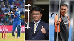 Sourav Ganguly latest news: Did Ganguly speak to MS Dhoni and Ravi Shastri after becoming BCCI President?