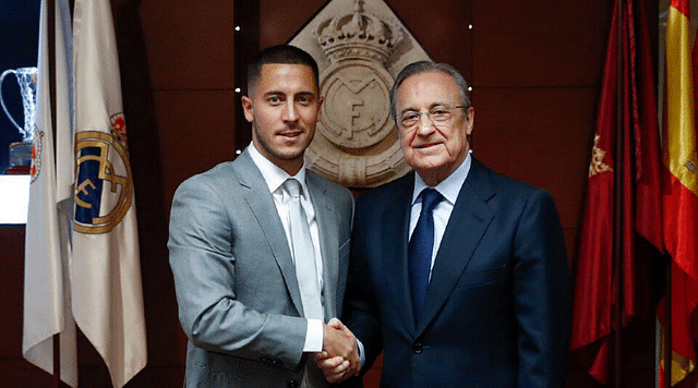Eden Hazard confesses that he had a secret meeting with Florentino Perez before leaving Chelsea