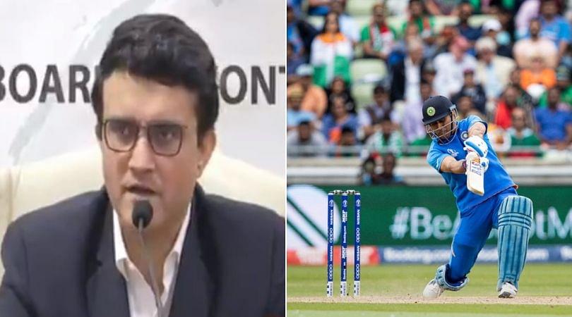 Sourav Ganguly Press Conference: Watch BCCI President talks about MS Dhoni's future