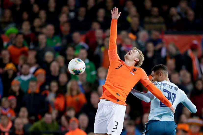 Matthijs De Ligt made two blunders in 10 seconds for Netherlands vs Northern Ireland