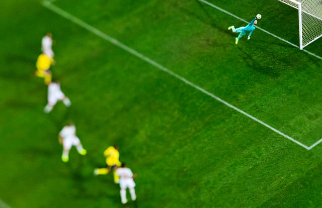 David De Gea pulls a magnificent save against Sweden in European qualifier match