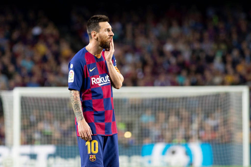 Barcelona News: Lionel Messi could be banned to face English sides in the Champions League