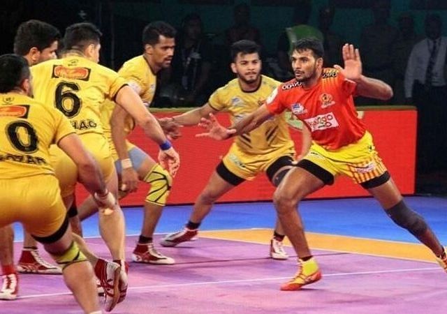 HYD vs GUJ Dream11 Team Prediction For Today's Telugu Titans Vs Gujarat Fortunegiants Pro Kabaddi League 2019 Match