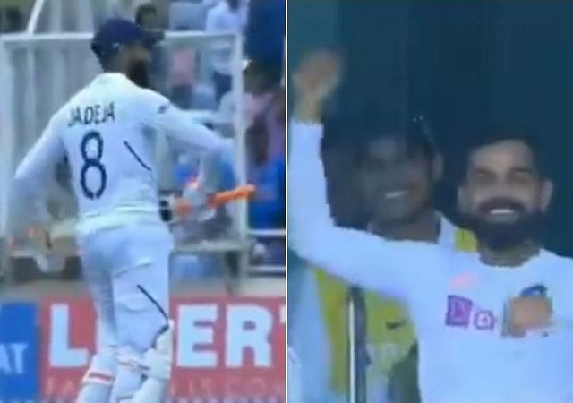 WATCH: Virat Kohli joins Ravindra Jadeja in sword celebration post Jadeja's 13th Test half-century