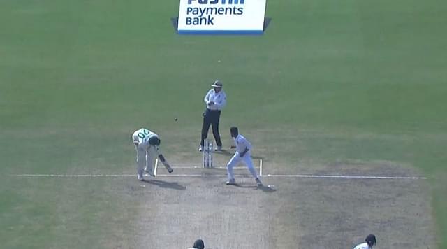 Shahbaz Nadeem caught and bowled vs South Africa: Watch Indian spinner's peculiar catch to dismiss Lungi Ngidi