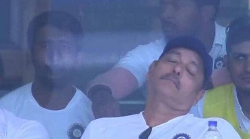 Ravi Shastri replies to critics post sleeping photo from Ranchi Test goes viral