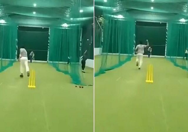 WATCH: Sreesanth dismisses Sachin Baby in nets