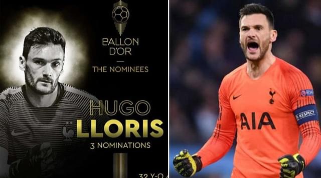 Hugo Lloris' shock entry into Ballon D'or 30-men final list along with Messi, Ronaldo and Van Dijk