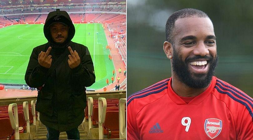 Alexandre Lacazette likes social media post calling to sack Emery and Xhaka to f**k off
