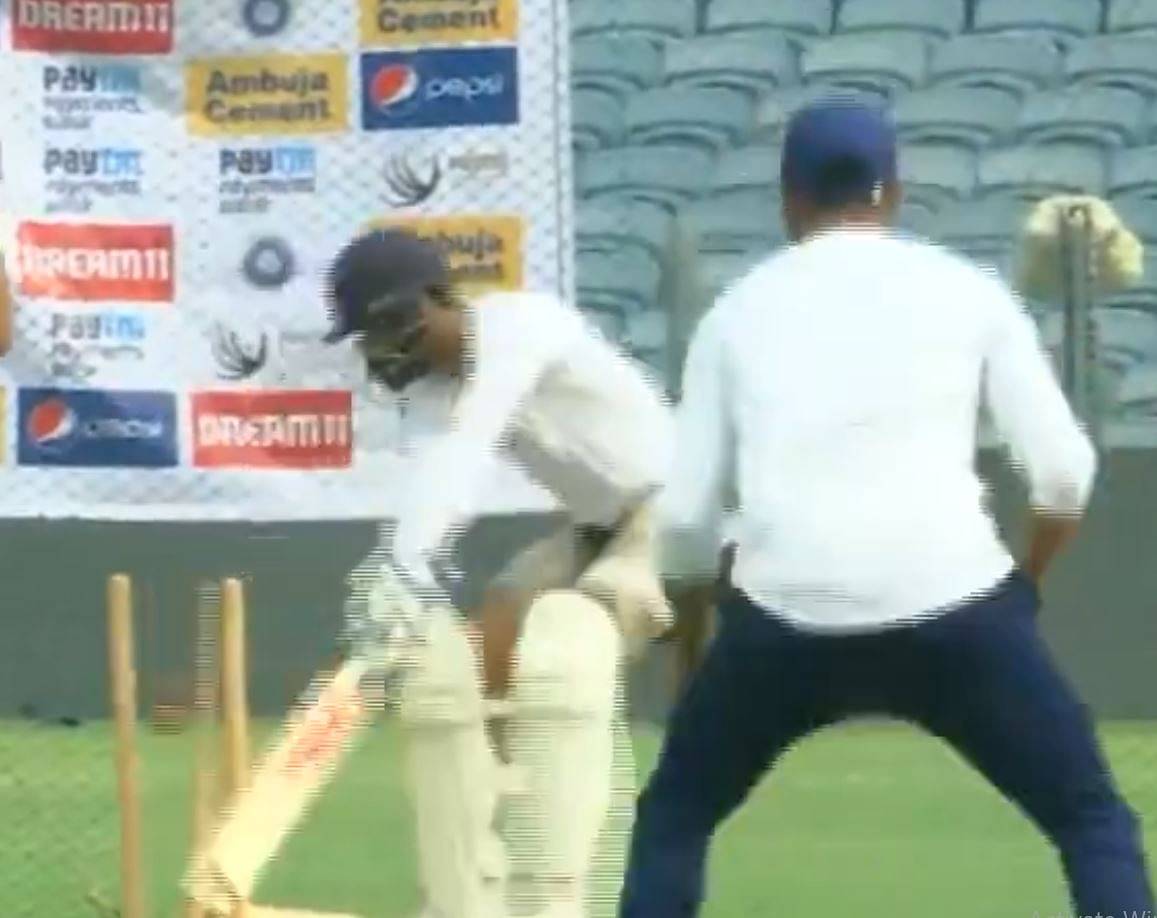 Twitter reacts after Virat Kohli gets clean bowled by Ravindra Jadeja in nets