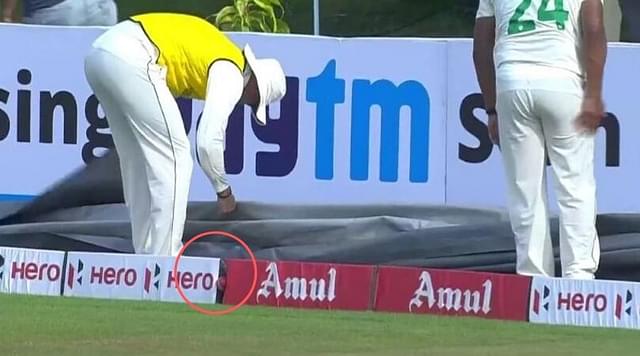 WATCH: South African fielders clueless as ball gets lost in boundary ropes; Aiden Markram comes to the rescue