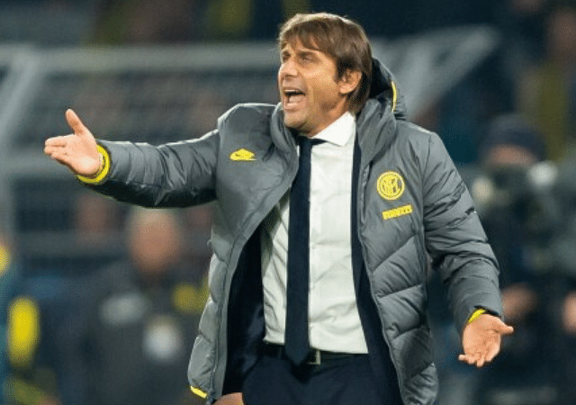 Antonio Conte vs Agnelli : Watch Inter Milan Manager Gives Juventus’ Chief Andrea Agnelli The Middle Finger Treatment