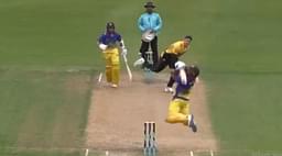WATCH: Neil Broom plays incredible scoop off Hamish Bennett in The Ford Trophy