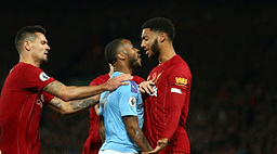 Fan footage reveals how Liverpool fans left Raheem Sterling disconcerted during Man City’s loss at the Anfield
