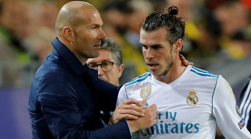 Gareth Bale Zinedine Zidane appeals to Real Madrid fans not to boo the Welsh winger