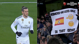 Gareth Bale greeted with boos on his Real Madrid return after Wales flag controversy