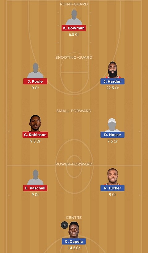 HOU Vs GSW Dream11 Team Prediction : Golden State Warriors Vs Houston Rockets NBA 2019-20 - The