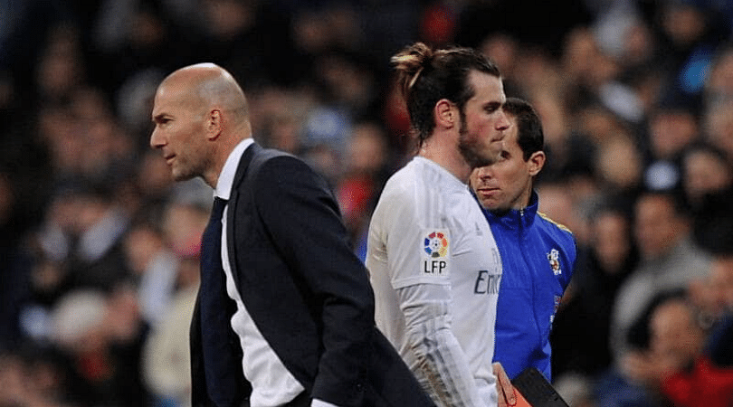 Real Madrid news Zinedine Zidane reacts to controversial Gareth Bale flag celebration