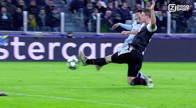 Matthijs De Ligt accurate sliding tackle saves Juventus from losing tender lead against Atletico Madrid