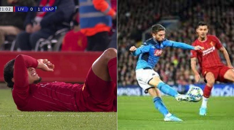 Liverpool Vs Napoli: Fans furious after VAR allows Mertens' goal after alleged foul on Van Dijk