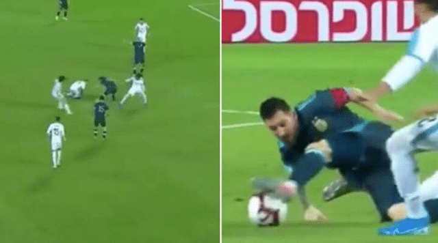 Watch Lionel Messi dribbles past 8 players during Argentina vs Uruguay