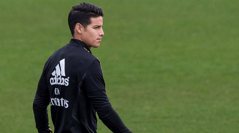 James Rodriguez will reportedly leave Real Madrid and join the Premier League this January