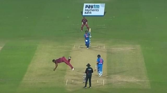 WATCH: Kieron Pollard grabs tremendous caught and bowled to dismiss Shreyas Iyer in Hyderabad T20I