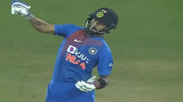 Virat Kohli reaction vs West Indies: Watch Indian captain 'ticks boxes' in aggressive reply to Kesrick Williams in Hyderabad T20I