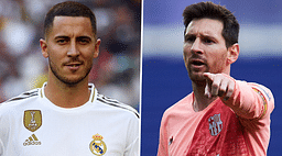Lionel Messi speaks on Eden Hazard replacing Cristiano Ronaldo ahead of the EL Clasico