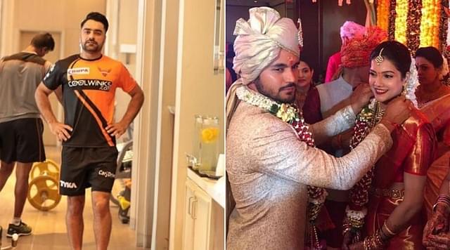 Manish Pandey wedding: Rashid Khan hilariously taunts Indian batsman for not inviting him to his marriage