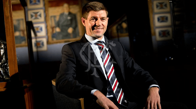 Steven Gerrard takes a dig at Manchester United ahead of the Old Firm Derby