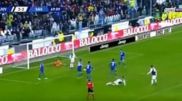 Cristiano Ronaldo blocks Paulo Dybala's goal bound strike, Juventus end up drawing