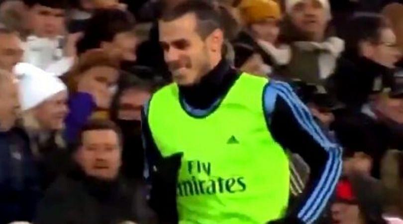 Gareth Bale gives brilliant reaction after noticing Real Madrid fans' boo at him