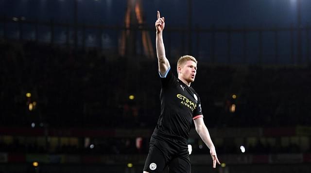 Kevin De Bruyne goal Vs Arsenal: Manchester city star score stunner within the initial minutes of game