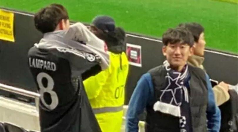 Fan abandons Son jersey only to wear Lampard's Chelsea jersey after Blues win 2-0