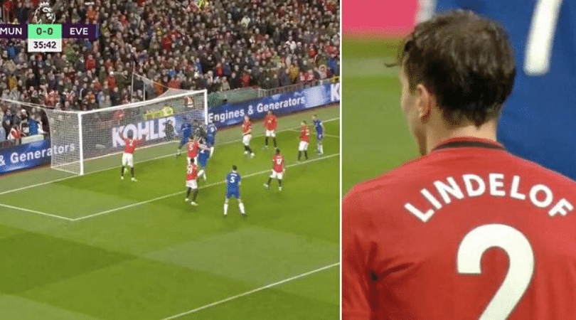 Victor Lindelöf bizarre own goal gives Everton 1-0 lead vs Manchester United