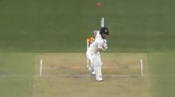 WATCH: Matthew Wade shoulders arms to get out against Tim Southee's in-swinging delivery