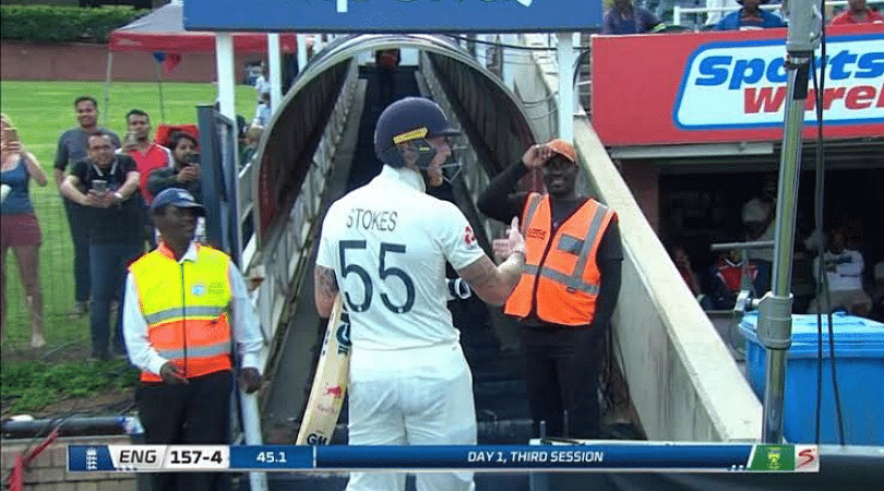 Ben Stokes apologises for foul mouthed response to an abusive spectator