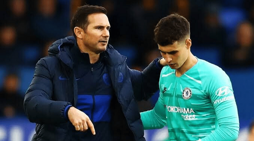 Chelsea News Frank Lampard makes Kepa admission after horrible showing vs Arsenal